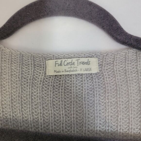 Full Circle Trends Knit Sweater -Size XL - Picture 3 of 3